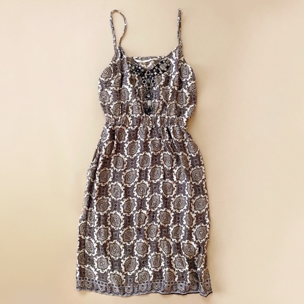 Twelfth Street by Cynthia Vincent - SILK dress Sz. S (fits like a 2)